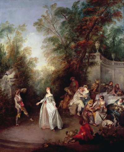 Ein Festmahl von Nicolas Lancret